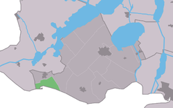 Location in the former Gaasterlân Sleat municipality