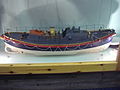 A model of the Lifeboat Henry Blogg of which Davies was coxswain