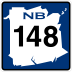 Route 148 marker