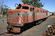 NSU54 at the Pichi Richi Railway, Quorn, South Australia in 2007 – a source of spare parts for NSU52, which regularly heads tour trains