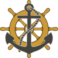 Anchor with wheel (wheel cross)