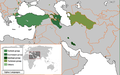 Oghuz languages in Central Asia.