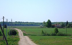 Petraičiai village surroundings