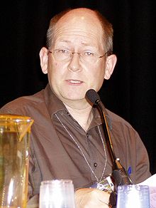 Baxter at the 63rd World Science Fiction Convention, 2005