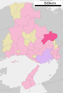 丹波篠山市位置图