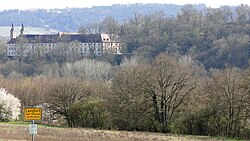 Kloster Triefenstein seen from Lengfurt