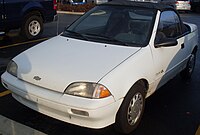 1990–1991 Chevrolet Sprint convertible (Canada)