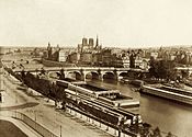 Panorama of Paris, about 1860