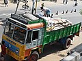 A 1980s-built short haul Ashok Leyland lorry in Tamil Nadu, still in operation