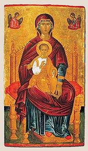 Second Virgin and Child Enthroned Ritzos