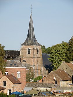 Village with Saint Martin's Church