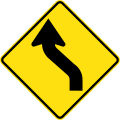 (W1-4) Double curve first to left