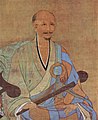 Portrait of Zen master Wuzhun Shifan wearing jiasha over zhiduo, painted in 1238, Song dynasty.