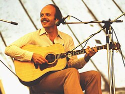 Dan Crary at the 1981 Cambridge Folk Festival, UK