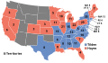Map of the 1876 electoral college