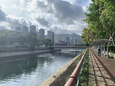 近香港体育学院一段火炭渠