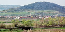 Panoramic view of Târnava commune