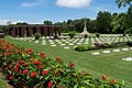 Labuan War Cemetery, in Labuan, Malaysia dedicated to Australian and Indian soldiers who died during World War II.