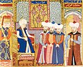 Sultan Mehmed I. Ottoman miniature, 1413-1421