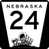 State Highway 24 marker