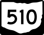 State Route 510 marker