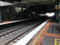 Westbound view from Platform 2, January 2021