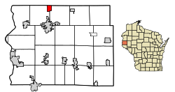 Location of Star Prairie in St. Croix County, Wisconsin