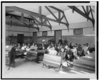 Students and teachers in training school (between 1890 and 1906)