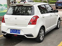 Rear view of second facelift