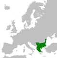 The Second Bulgarian Empire at the time of Emperor Ivan Asen II