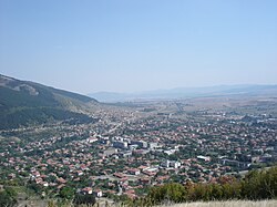 Partial view of the valley