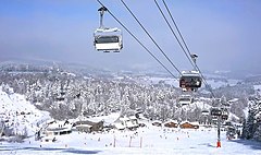 At ski resort of Chalmazel