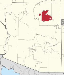 Location in Arizona