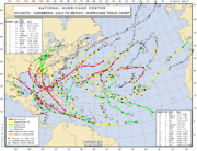 Season summary map