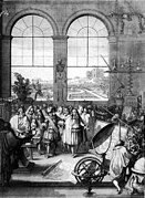 路易十四于1671年参观法国科学院[64]