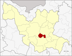 District location in Udon Thani province