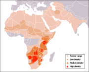 Map of range