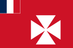 Unofficial flag of Wallis and Futuna (1910–1985)