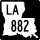 Louisiana Highway 882 marker