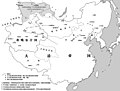 1757年清朝滅準噶爾時的雙方態勢