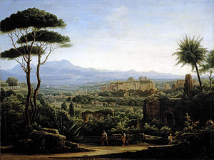 A landscape in the vicinity of Tivoli[4] (1819)