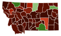 Image 51Map of counties in Montana by racial plurality, per the 2020 U.S. census Legend Non-Hispanic White   50–60%   60–70%   70–80%   80–90%   90%+ Native American   50–60%   60–70%   70–80% (from Montana)