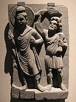 The protector Vajrapani of the Buddha is another incarnation of Heracles (Gandhara, 1st century CE).
