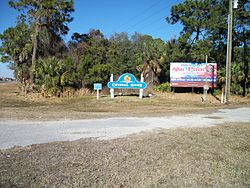 US 19-98 enters Crystal River.