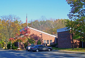 J. Malone Bannan Center, the town hall, named for a former (1967–1978) town supervisor