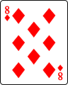 8 of diamonds