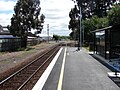 Looking north-east in the direction of Masterton from Renall Street station.