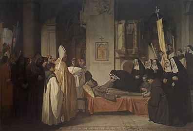 The Passing of Saint Francis of Assisi (1866)