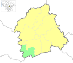 Location of Užusaliai eldership