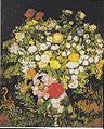 Chrysanthemums and Wild Flowers in a Vase, 1887, Metropolitan Museum of Art, New York (F588)